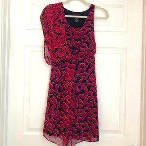 NWT MM Couture chiffon patterned dress - size XS